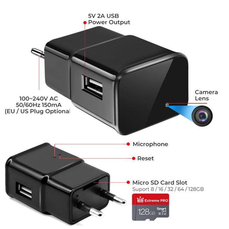 Read more about the article 1080P Mini Charger Camera Full HD Surveillance