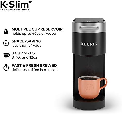 Read more about the article Keurig K- Slim Single Serve K-Cup Pod Coffee Maker, Multistream Technology
