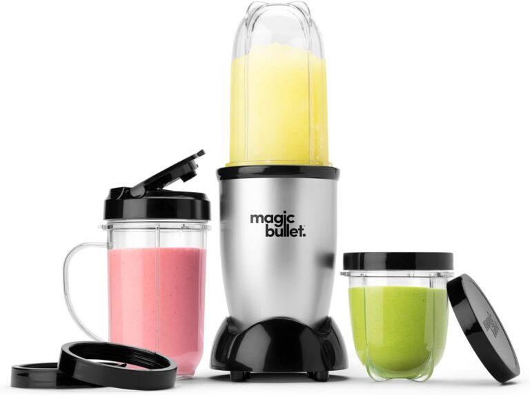 Read more about the article Magic Bullet Blender, Small, Silver, 11 Piece Set